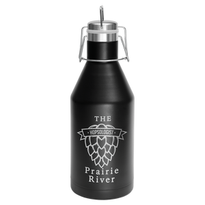 Engrave Growler 64 oz. personalized gift