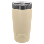 20 oz. Ghost Black ION-Plated Ringneck Tumbler with Slider Lid
