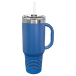 40 oz. Travel Mug with  Snap Lid AND Straw