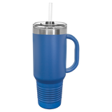 40 oz. Travel Mug with  Snap Lid AND Straw