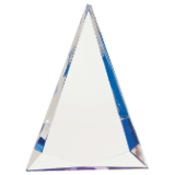 6 3/4" x 9" Blue Pinnacle Acrylic