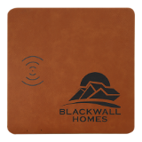 8" x 8" Laserable Leatherette Phone Charging Mat