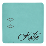 8" x 8" Laserable Leatherette Phone Charging Mat