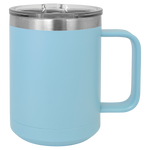 15 oz. Coffee Mugs with Slider Lid