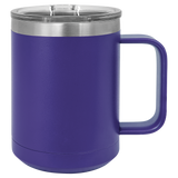 15 oz. Coffee Mugs with Slider Lid