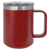 15 oz. Coffee Mugs with Slider Lid