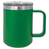 15 oz. Coffee Mugs with Slider Lid