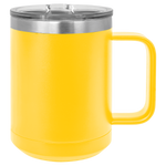 15 oz. Coffee Mugs with Slider Lid