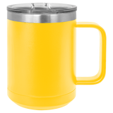 15 oz. Coffee Mugs with Slider Lid