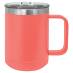 15 oz. Coffee Mugs with Slider Lid