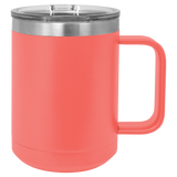 15 oz. Coffee Mugs with Slider Lid