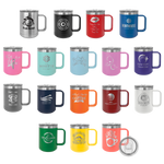 15 oz. Coffee Mugs with Slider Lid