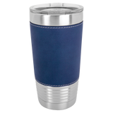 20 oz. Leatherette Grip Tumblers with Clear Lid