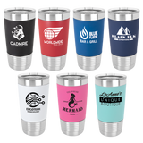 20 oz. Silicone Grip Tumblers with Clear Lid