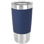 20 oz. Silicone Grip Tumblers with Clear Lid