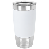 20 oz. Silicone Grip Tumblers with Clear Lid
