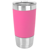 20 oz. Silicone Grip Tumblers with Clear Lid