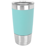 20 oz. Silicone Grip Tumblers with Clear Lid