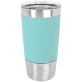 20 oz. Silicone Grip Tumblers with Clear Lid