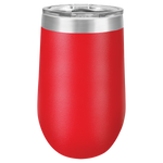 16 oz. Stemless Tumblers with Clear Lid