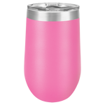 16 oz. Stemless Tumblers with Clear Lid