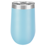16 oz. Stemless Tumblers with Clear Lid
