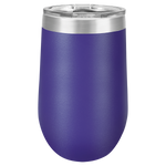 16 oz. Stemless Tumblers with Clear Lid