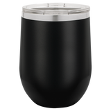12 oz. Stemless Wine Tumblers with Clear Lid