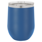 12 oz. Stemless Wine Tumblers with Clear Lid