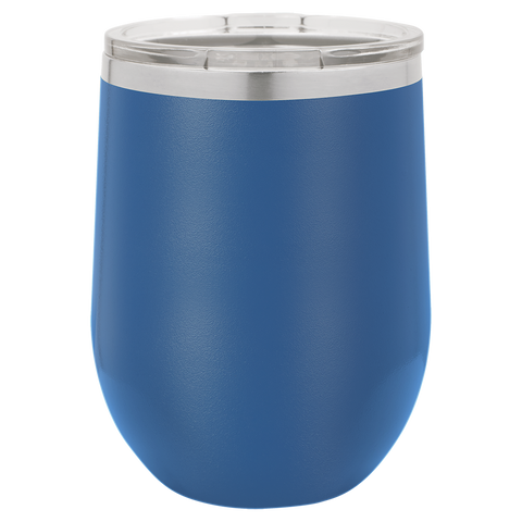 12 oz. Stemless Wine Tumblers with Clear Lid