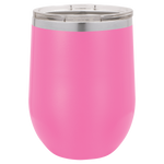 12 oz. Stemless Wine Tumblers with Clear Lid