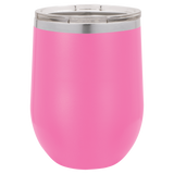 12 oz. Stemless Wine Tumblers with Clear Lid