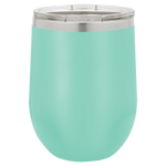 12 oz. Stemless Wine Tumblers with Clear Lid