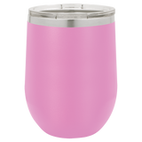 12 oz. Stemless Wine Tumblers with Clear Lid