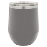 12 oz. Stemless Wine Tumblers with Clear Lid