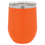 12 oz. Stemless Wine Tumblers with Clear Lid