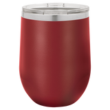 12 oz. Stemless Wine Tumblers with Clear Lid