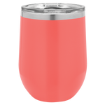 12 oz. Stemless Wine Tumblers with Clear Lid