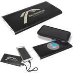 Anodized Aluminum 8000 mAh Power Bank & Wireless Charger with Power Cord